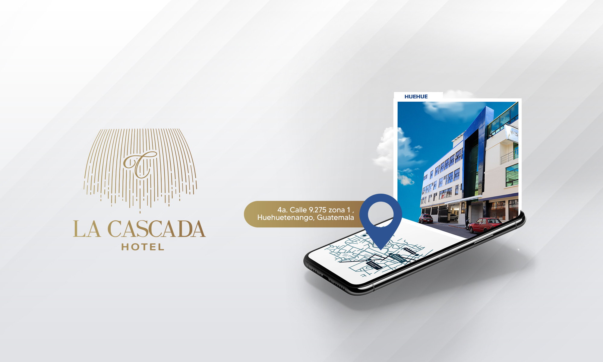 Ubicación Hotel La Cascada Huehuetenango